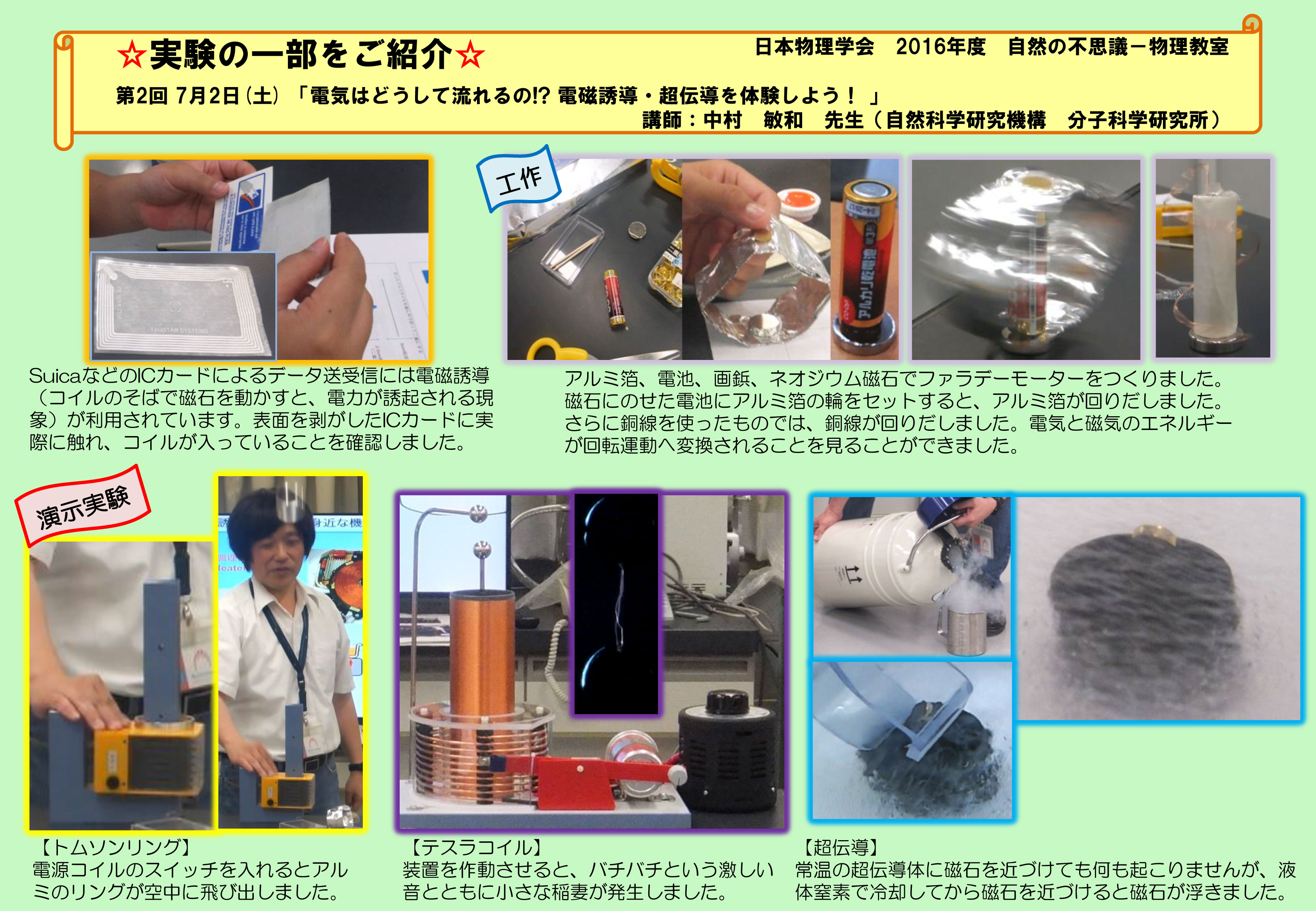 2016年度物理教室